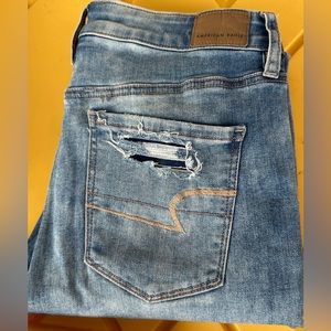 American Eagle Next Level High Waisted Jeans.